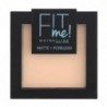 3600531384159 - MAYBELLINE FIT ME MATTE PORELESS POLVOS COMPACTOS 105 NATURAL IVORY - POLVOS COMPACTOS