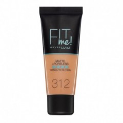 3600531453442 - MAYBELLINE FIT ME MATTE PORELESS BASE 312 GOLDEN - BASE MAQUILLAJE