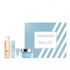 3614226475824 - LANCASTER SKIN LIFE GEL CREMA 50ML + CREMA DE OJOS 3ML + AGUA MICELAR 100ML + PRIMER 10ML - HIDRATACION