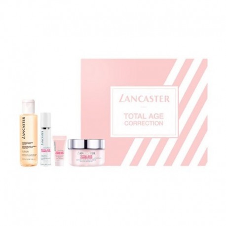 3614226475701 - LANCASTER TOTAL AGE CREMA DE NOCHE 50ML + CREMA DE OJOS 3ML + DARK SPOT SERUM 10ML + LIMPIADORA 100ML - ANTI-EDA