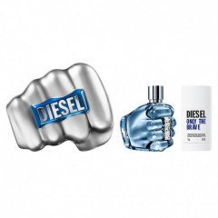 3614272404588 - DIESEL ONLY THE BRAVE EAU DE TOILETTE 125ML VAPORIZADOR + DESODORANTE STICK 75GR - PERFUMES