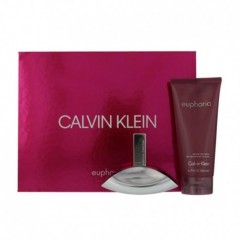 3614225552045 - CALVIN KLEIN EUPHORIA EAU DE PARFUM 100ML VAPORIZADOR + LOCION CORPORAL PERFUMADA 100M - PERFUMES