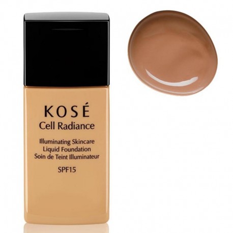 4971710491234 - KOSE CELL RADIANCE ILLUMINATING LIQUID FOUNDATION 204 LIGHT TAN 30ML - BASE MAQUILLAJE