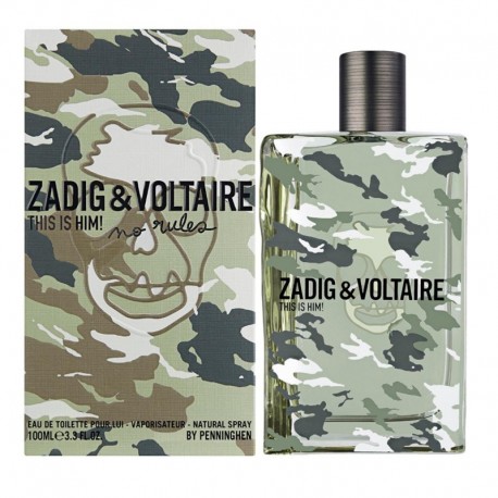 3423478459458 - ZADIG&VOLTAIRE THIS IS HIM NO RULES EAU DE TOILETTE EDICION LIMITADA 100ML VAPORIZADOR - PERFUMES