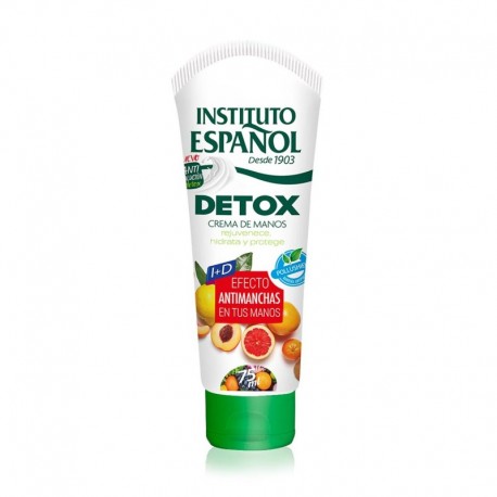 8411047109106 - INSTITUTO ESPAÑOL DETOX CREMA DE MANOS 75ML - MANICURA