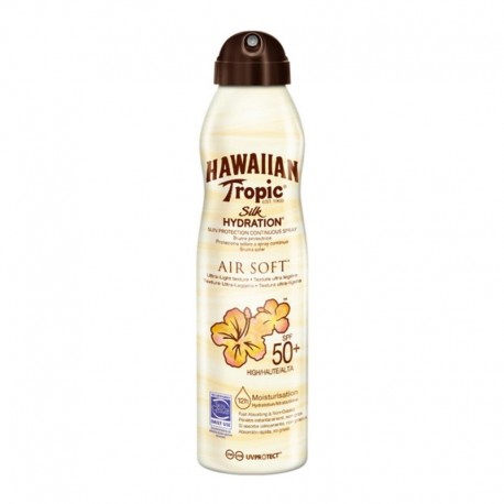 5099821002114 - HAWAIIAN TROPIC SILK HYDRATION AIR SOFT SPRAY SPF50+ 177ML VAPORIZADOR - PROTECCION CORPORAL