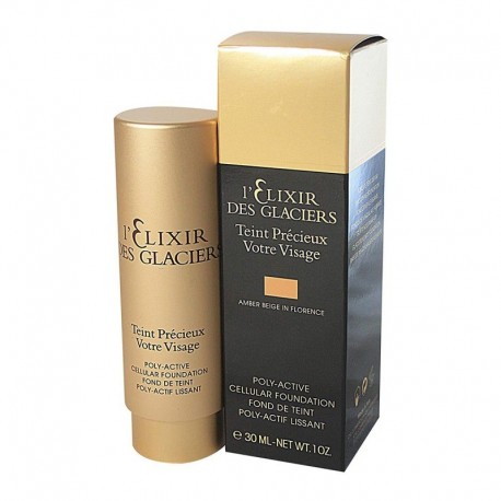 7612017900445 - VALMONT L'ELIXIR DES GLACIERS BASE AMBER BEIGE 30ML - BASE MAQUILLAJE
