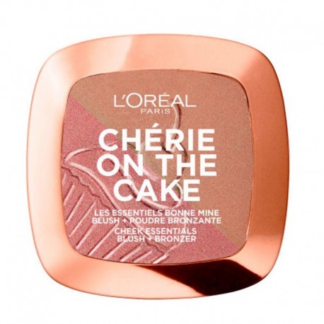 3600523706778 - L'OREAL CHERIE ON THE CAKE COLORETE BRONCEADOR 02 DARK CHOCOLATE 1UN - COLORETE