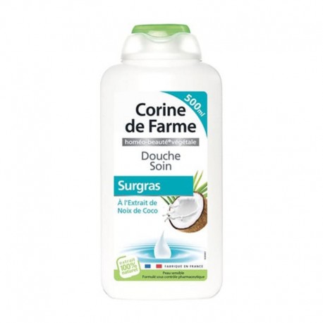 3468080142411 - CORINE DE FARME CUERPO CREMA BAÑO SURGRASS COCO 500ML - HIGIENE CORPORAL