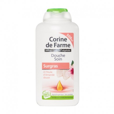 3468080407374 - CORINE DE FARME CUERPO CREMA BAÑO ACEITE DE ALMENDRAS 500ML - HIGIENE CORPORAL