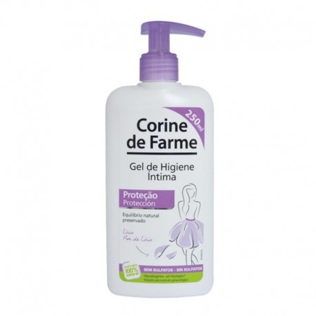 3468080408340 - CORINE DE FARME CUERPO GEL DE BAÑO HIGIENE INTIMA SIN SULFATOS 250ML - CUIDADO CORPORAL