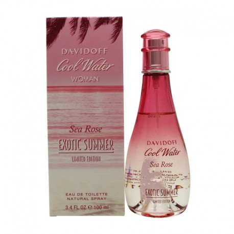 3614221381083 - DAVIDOFF COOL WATER SEA ROSE EAU DE TOILETTE EXOTIC SUMMER EDICION LIMITADA 100ML VAPORIZADOR - PERFUMES