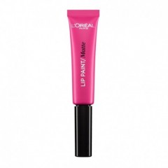 3600523348091 - L'OREAL LIP PAINT MATTE BARRA DE LABIOS 202 KING PINK 1UN - BARRA DE LABIOS