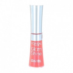 8024417476021 - L'OREAL GLAM SHINE BRILLO DE LABIOS 174 SHEER PEACH 1UN + VOLUMINOUS MASCARA DE PESTAÑAS 1U. - BRILLO DE LABIOS