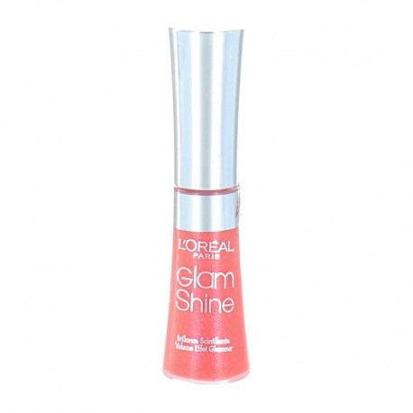 8024417476021 - L'OREAL GLAM SHINE BRILLO DE LABIOS 174 SHEER PEACH 1UN + VOLUMINOUS MASCARA DE PESTAÑAS 1U. - BRILLO DE LABIOS