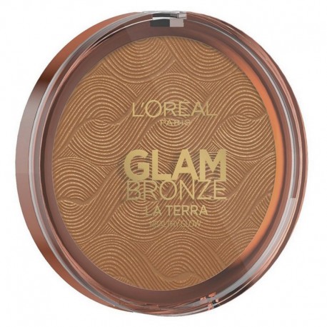 8024417997298 - L'OREAL GLAM BRONZE LA TERRA HEALTHY GLOW POWDER 1UN + RECARGA 04 TAORMINA INTENSO 1U. - COLORETE