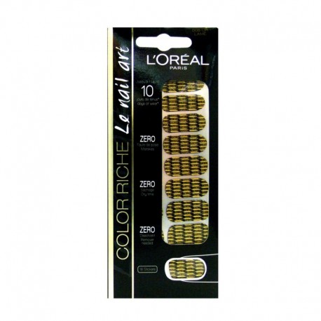 3600522292227 - L'OREAL COLOR RICHE LE NAIL ART STICKERS 1UN - ESMALTES