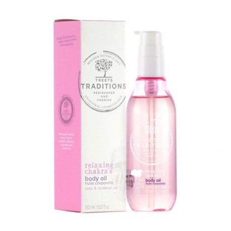 8715388063609 - TREETS RELAXING CHAKRAS ACEITE 150ML - HIDRATACION