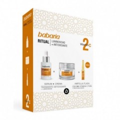 8410412550659 - BABARIA VITAMIN C SERUM 30ML + CREMA 50ML + TRATAMIENTO AMPOLLA 1U. - SERUM