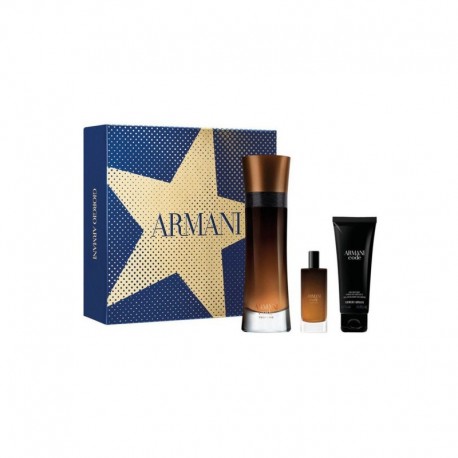 3614272803879 - GIORGIO ARMANI CODE PROFUMO EAU DE PARFUM 110ML VAPORIZADOR + GEL DE BAÑO 75ML + MINI - PERFUMES