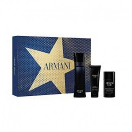 3614272802742 - GIORGIO ARMANI CODE EAU DE TOILETTE FOR MEN 125ML VAPORIZADOR + GEL DE BAÑO 75ML + DE - PERFUMES