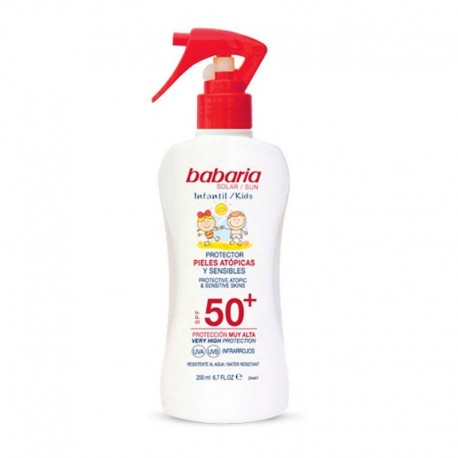 8410412490016 - BABARIA INFANTIL SPRAY PIELES ATOPICAS SPF50+ 200ML - PROTECCION CORPORAL