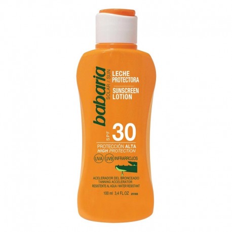 8410412000475 - BABARIA ALOE VERA LECHE CORPORAL SPF30 PROTECCION ALTA 300ML - PROTECCION CORPORAL