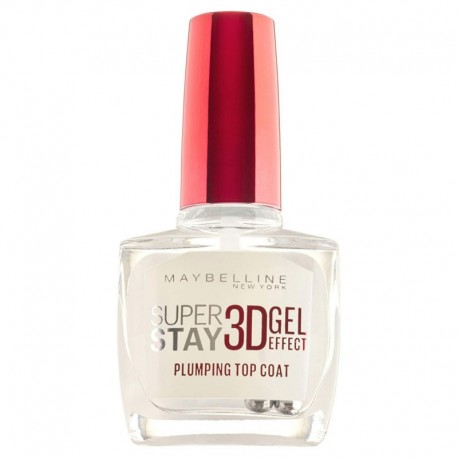 8024417990084 - MAYBELLINE SUPERSTAY 3D TOP COAT 1UN + SEPARADOR DEDOS 1U - ESMALTES
