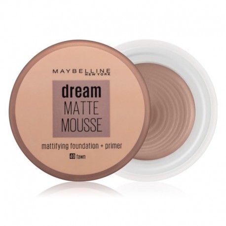 3600530172610 - MAYBELLINE DREAM MATTE MOUSSE BASE MOUSSE 040 FAWN BEIGE DORADO BLISTER 1UN - BASE MAQUILLAJE