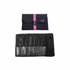 8423029038267 - EUROSTIL PROFESIONAL SET 9 PEINES NEGRO NEGRO 1UN - PEINES Y CEPILLOS