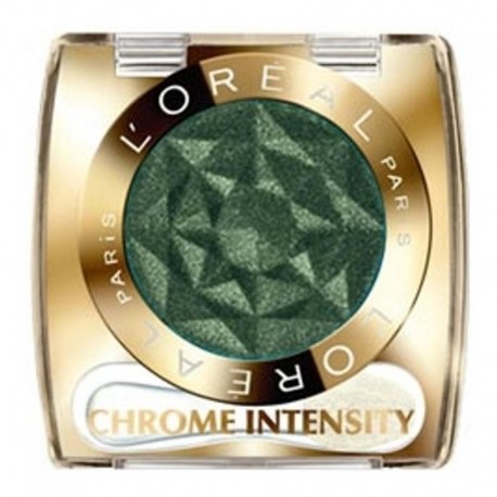 3600521786574 - L'OREAL CHROME SHINE INTENSE POWDER 1886 TIMELESS GREEN 1UN - POLVOS COMPACTOS