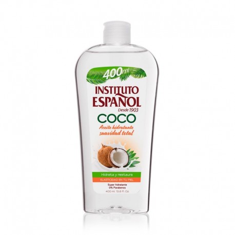 8411047144138 - INSTITUTO ESPAÑOL COCO ACEITE CORPORAL ACEITE CORPORAL 400ML - HIDRATACION