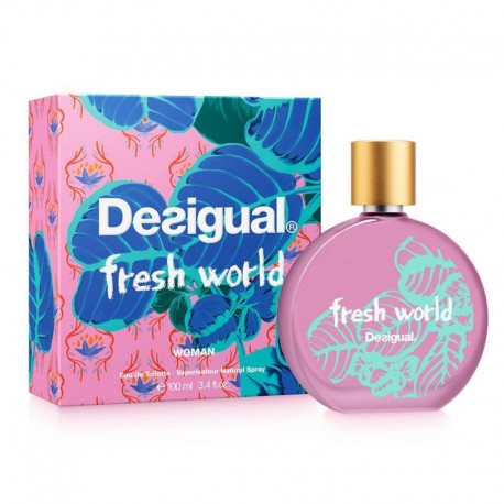 8434414000660 - DESIGUAL FRESH WORLD EAU DE TOILETTE MUJER 100ML VAPORIZADOR - PERFUMES