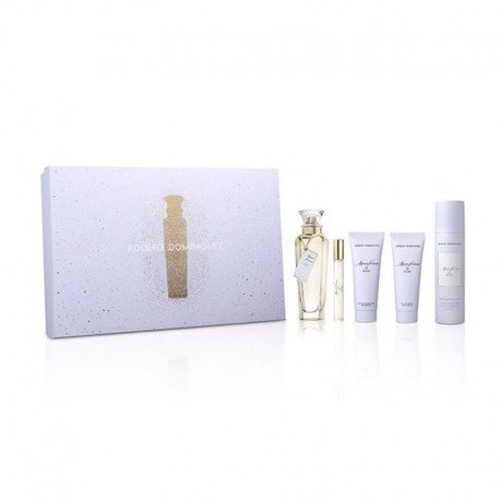 8410190624597 - ADOLFO DOMINGUEZ AGUA FRESCA DE ROSAS EAU DE TOILETTE 120ML VAPORIZADOR + LOCION CORPO - PERFUMES