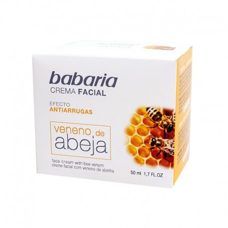 8410412100373 - BABARIA VENENO DE ABEJA CREMA ANTI-ARRUGAS 50ML - HIDRATACION