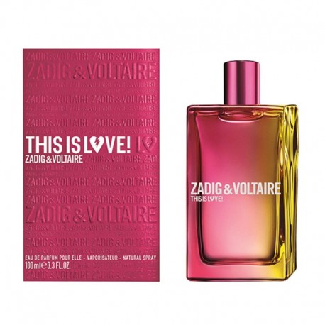 3423473060550 - ZADIG&VOLTAIRE THIS IS LOVE ELLE EAU DE PARFUM 100ML VAPORIZADOR - PERFUMES