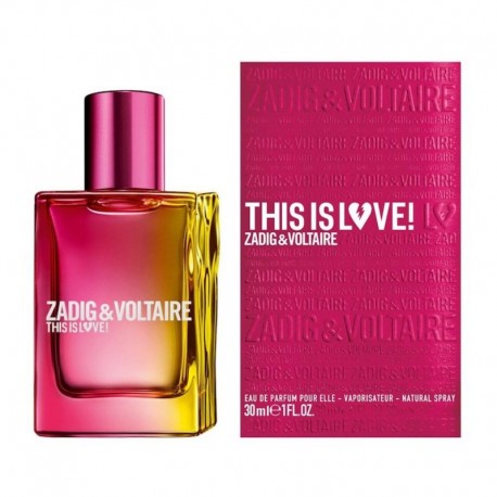 3423473060352 - ZADIG&VOLTAIRE THIS IS LOVE ELLE EAU DE PARFUM 30ML VAPORIZADOR - PERFUMES