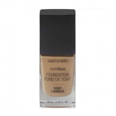 0778021161090 - WETNWILD PHOTOFOCUS DEWY LUMINEUX BASE DESERT BEIGE 1UN - BASE MAQUILLAJE