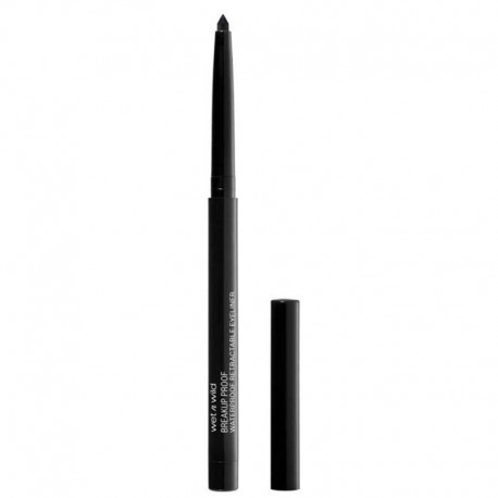 0778021164820 - WETNWILD MEGALAST RETRACTABLE PERFILADOR DE OJOS WATERPROOF BLACKEST BLACK 1UN - DELINEADORES