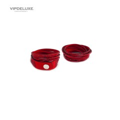 8436543834246 - VIPDELUXE SWAROVSKI PULSERA NEW YORK ROJA - JOYERÍA Y BISUTERÍA