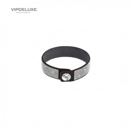 8436543831320 - VIPDELUXE SWAROVSKI PULSERA LONDON NEGRA - JOYERÍA Y BISUTERÍA