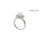 8436543832167 - VIPDELUXE SWAROVSKI ANILLO LADY PERLA BLANCA T18 - JOYERÍA Y BISUTERÍA