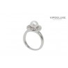 8436543832167 - VIPDELUXE SWAROVSKI ANILLO LADY PERLA BLANCA T18 - JOYERÍA Y BISUTERÍA
