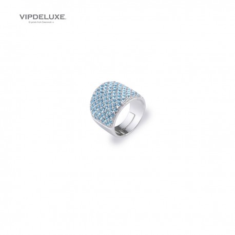8436543837087 - VIPDELUXE SWAROVSKI ANILLO PROMESA AZUL - JOYERÍA Y BISUTERÍA