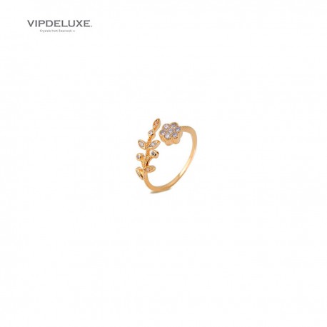8436543837162 - VIPDELUXE SWAROVSKI ANILLO SPRING ORO - JOYERÍA Y BISUTERÍA