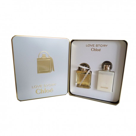 3614220726007 - CHLOE LOVE STORY EAU DE PERFUME 50ML VAPORIZADOR + BODY 100ML - PERFUMES