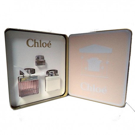 3614220535715 - CHLOE EAU DE TOILETTE 75ML VAPORIZADOR + BODY 100ML+MINIATURA - PERFUMES