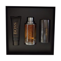 7308701557760 - HUGO BOSS THE SCENT EAU DE TOILETTE 100ML VAPORIZADOR + SHOWER GEL 50ML+DEODORANT STICK - PERFUMES