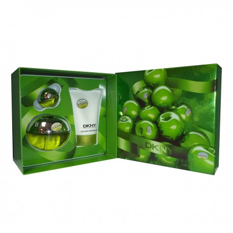 0225483436920 - DONNA KARAN BE DELICIOUS EAU DE PERFUME 100ML VAPORIZADOR + BODY LOTION 100ML+MINIATURA - PERFUMES