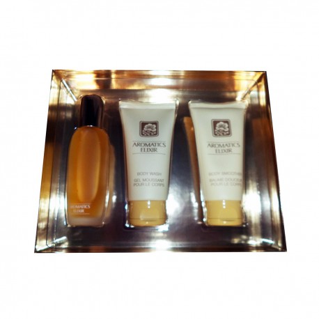 0207147614480 - CLINIQUE AROMATICS ELIXIR PERFUME SPRAY 45ML VAPORIZADOR + AROMATICS ELIXIR BODY SMOOTHE - PERFUMES